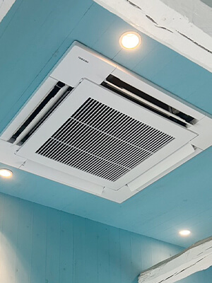 福岡県での業務用エアコン設置工事実績