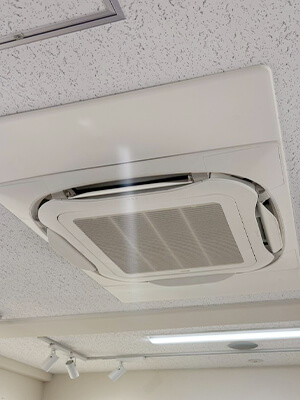 大阪市中央区での業務用エアコン設置工事実績