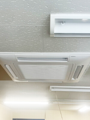 東京都調布市での業務用エアコン設置工事実績