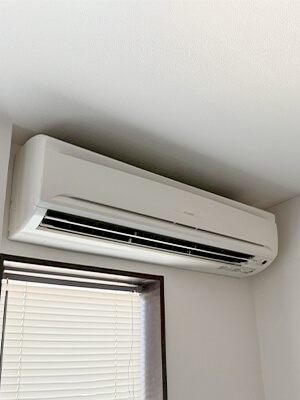 東京都三鷹市 事務所 エアコン設置写真