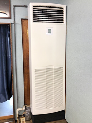 東京都練馬区での業務用エアコン設置工事実績